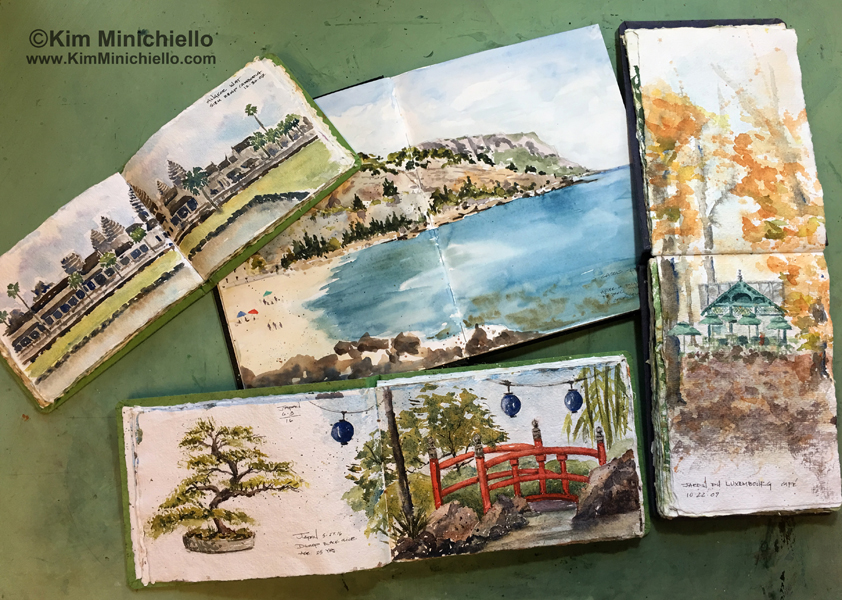 Favorite Things Top Ten: Number 4, Watercolor Sketchbooks — Kim Minichiello